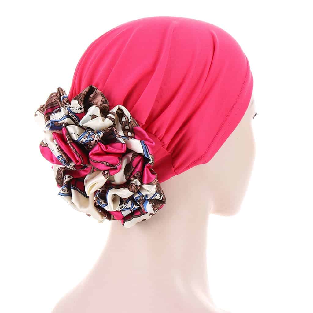 Gorro Anik Cachecol Mulher Rosa Quimioterapia