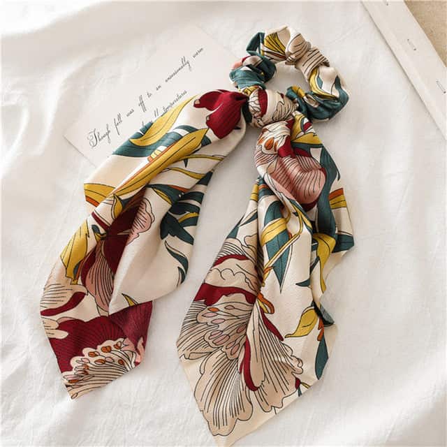 Cachecol Chouchou Flores Tropicais
