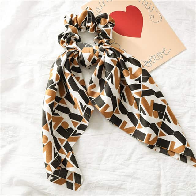 Cachecol Scandinavian Geometry Scrunchie