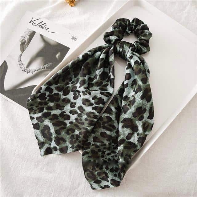 Lenço De Leopardo Verde