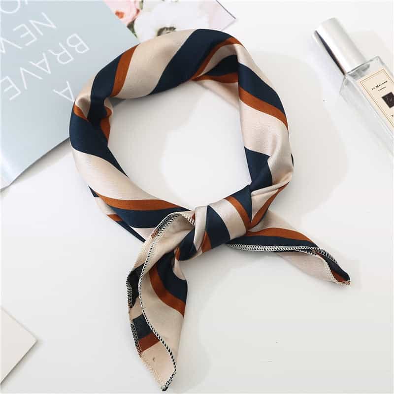 Lenço Para Cabelo 50 - Âmbar