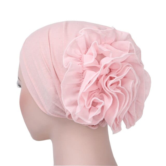 Cachecol Cor-De-Rosa Com Touca De Quimioterapia - Neolise