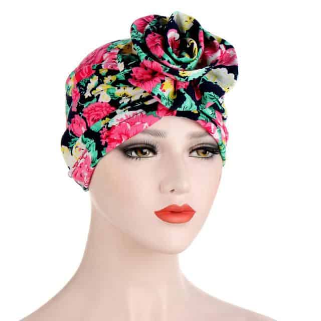 Lenço De Turbante Para Quimioterapia - Pedra
