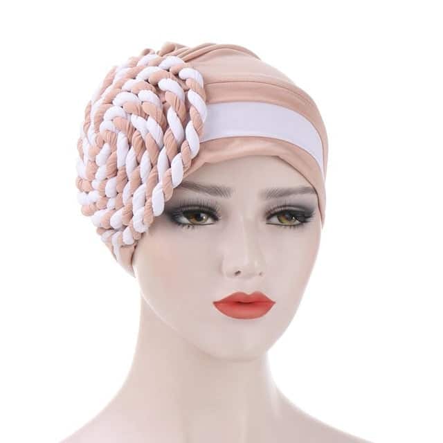 Cachecol Cor-De-Rosa Com Touca De Quimioterapia - Marinière