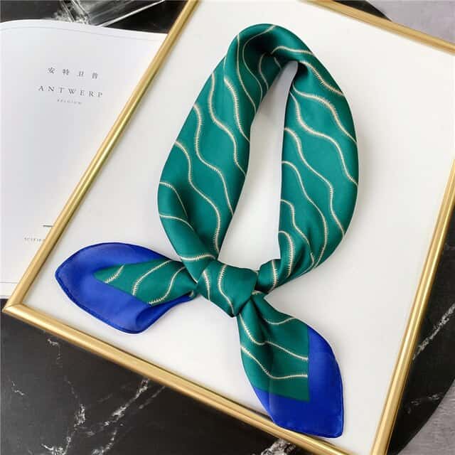 Lenço Para O Cabelo 70 Verde - Yzé