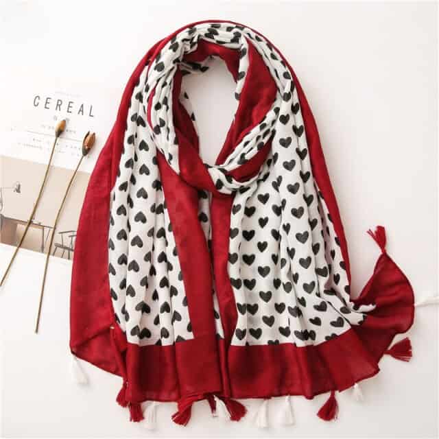 Cachecol Para Senhora 180 Vermelho - Lotta
