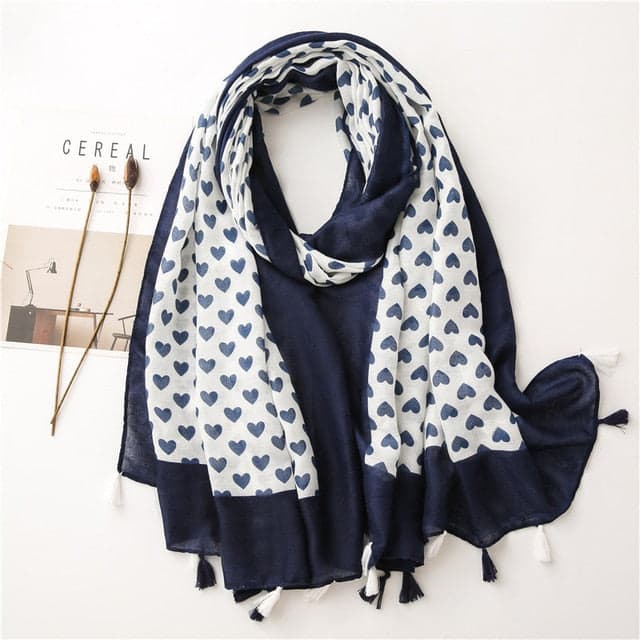 Cachecol 180 Azul Para Mulher - Lotta