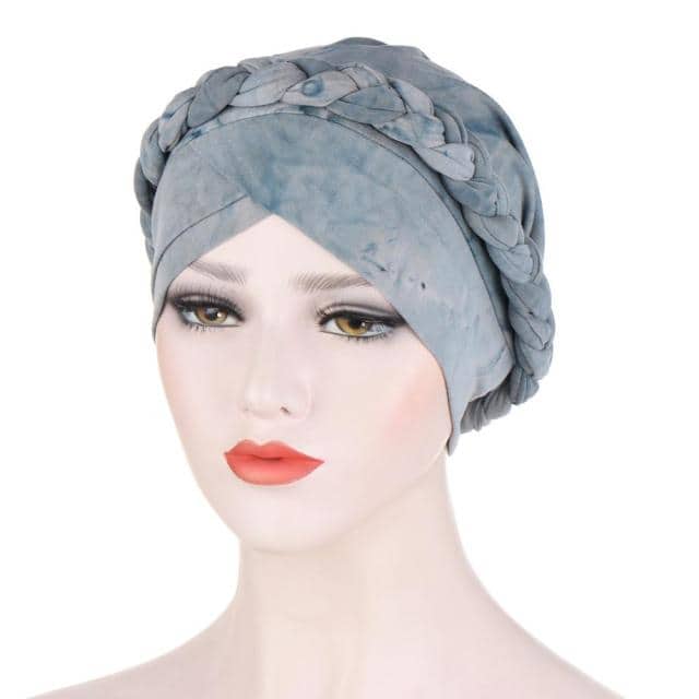 Lenço De Turbante De Quimioterapia Cinzento - Norianne