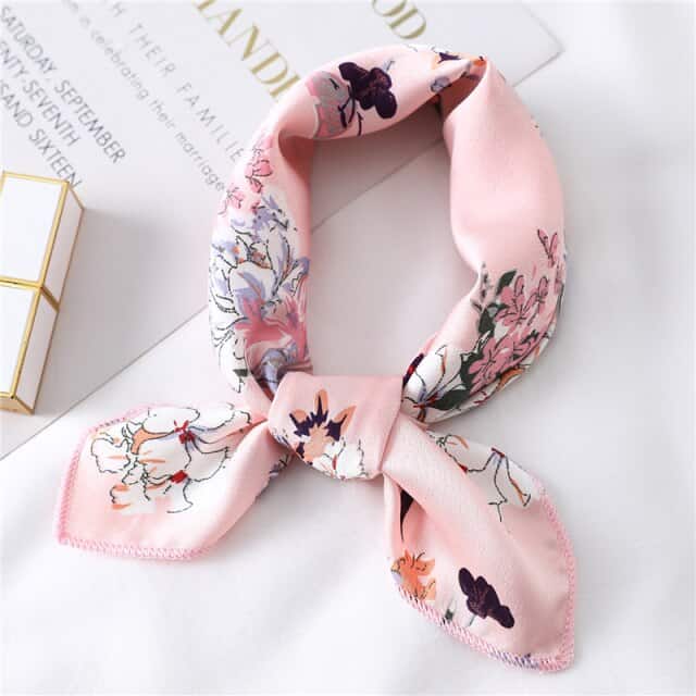 Lenço Para O Cabelo 50 Rosa - Primavera