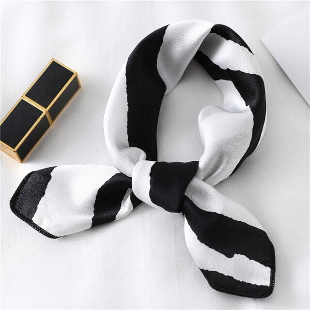 Lenço Para O Cabelo 50 - Zebra