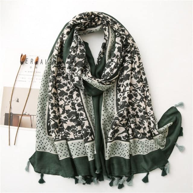 Cachecol Verde 180 Para Mulher - Jannike